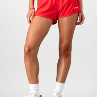 Club Run Short 3-Inch - Red