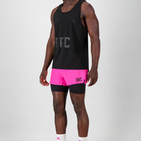 SprintRacer Men's 2-in-1 Pro Short - Electric Pink