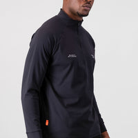 Fundamental 1/4 Zip - Black
