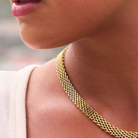 Mesh Chain Necklace