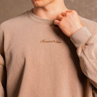 Ultra Heavy Crew Top - Brown