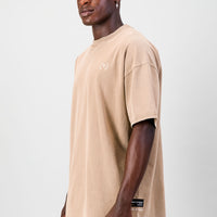 Ultra Heavy Oversized Tee - Brown