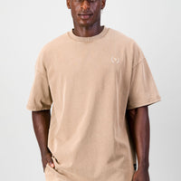 Ultra Heavy Oversized Tee - Brown