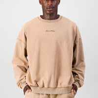 Ultra Heavy Crew Top - Brown