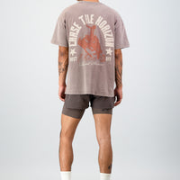 Chase The Horizon 2-in-1 Short - Brown