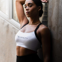 Milan Sports Bra - White