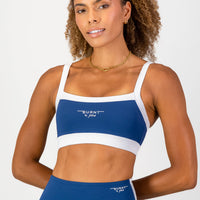 Burnt x You Sports Bra - Navy