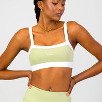 Burnt x You Sports Bra - Aloe
