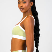 Burnt x You Sports Bra - Aloe