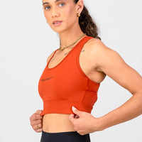 Momentum Sports Bra - Terracotta