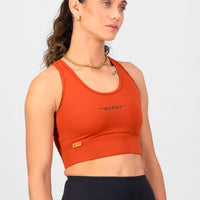 Momentum Sports Bra - Terracotta