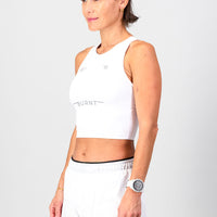 SpeedRacer Supportive Tank - White