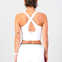 SpeedRacer Supportive Tank - White