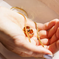 Fine Strand Chain Necklace