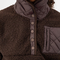 Sherpa Pull Over - Cocoa