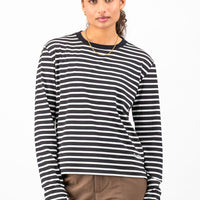 The Base Long Sleeve - Black/White
