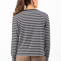 The Base Long Sleeve - Black/White