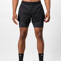Forge 2-in-1 Shorts - Black