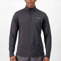 Carbon 1/4 Zip - Black