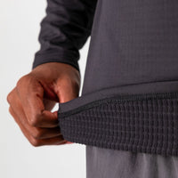 Carbon 1/4 Zip - Black