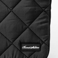 Quilted Laptop Sleeve - Black
