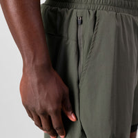 Move 2-in-1 Short - Forest Green