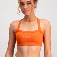Core Sports Bra - Orange
