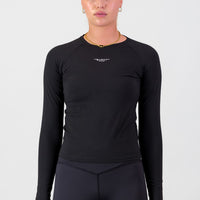 Fitted Long Sleeve - Black