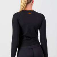 Fitted Long Sleeve - Black
