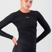 Fitted Long Sleeve - Black