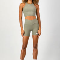 Stile Di Vita Rib Supportive Tank - Sage