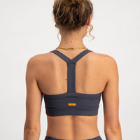 Core Sports Bra - Charcoal