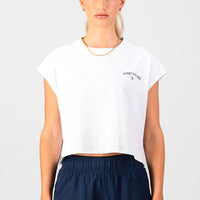 Varsity Tank - Grey Melange
