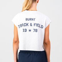 Varsity Tank - Grey Melange