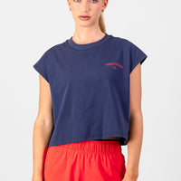 Varsity Tank - Navy