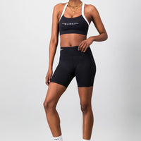 Milan Sports Bra - Black & White