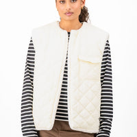 Sherpa Gilet - Snow
