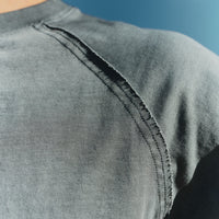 Cotton Long Sleeve  - Graphite