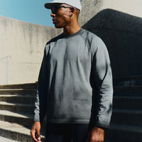 Cotton Long Sleeve  - Graphite